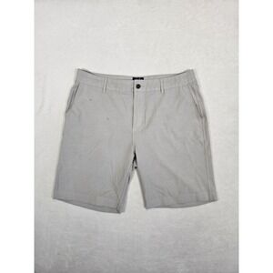 Faherty Men's All‎ Day Shorts Gray Sz 36 Pockets Dri Fit